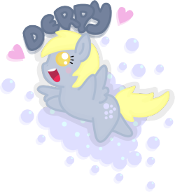 paperderp:  Chibi Derpy by foxgirlKira  Cuuuute &lt;3