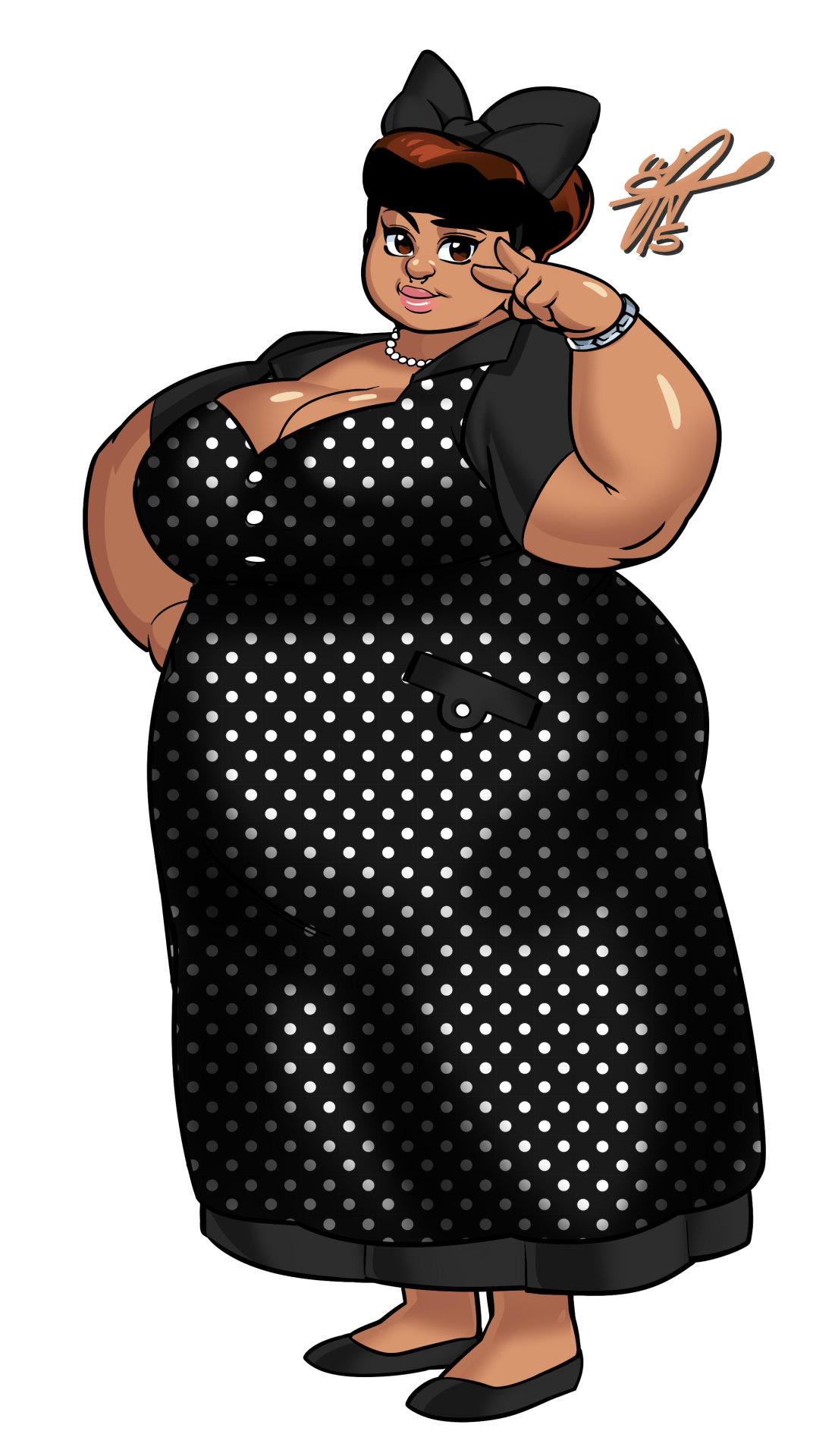 grimdesignworks:  Drew ma girlfriend again : &gt; one of her best real life dresses!