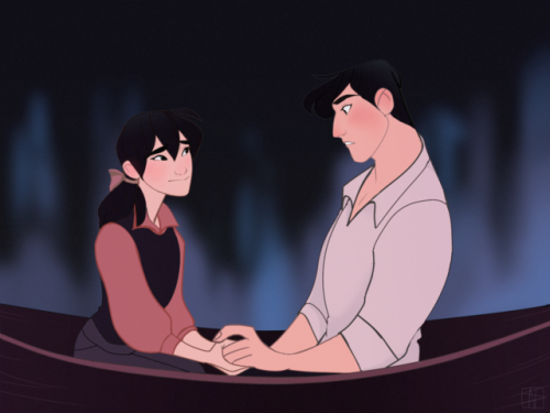 danny-ng: sheith x little mermaid (disney) crossover <3