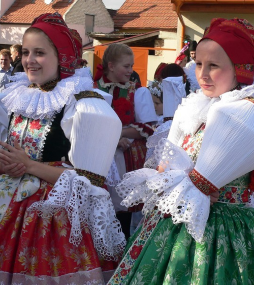 český zápisník - CZECH KROJE Uherský Ostroh, Southern Moravian...