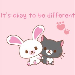 pink-helpers:  being different is okay💖 