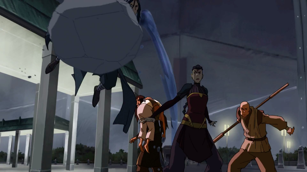 makorraforevafangirl:  As I was taking the screenshots, I did zoom in onto the person