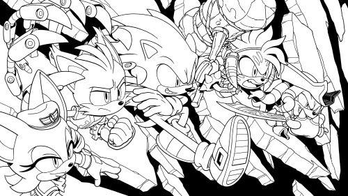 Desenhando e Colorindo o SONIC do SONIC PRIME / Cartoon - On & On