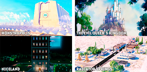 mickeyandcompany:Disney + fictional settings