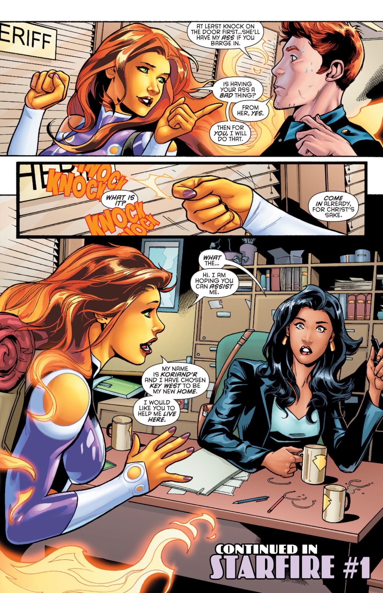 Divergence: StarfirePreview for June’s upcoming Starfire #1Starfire teams up with