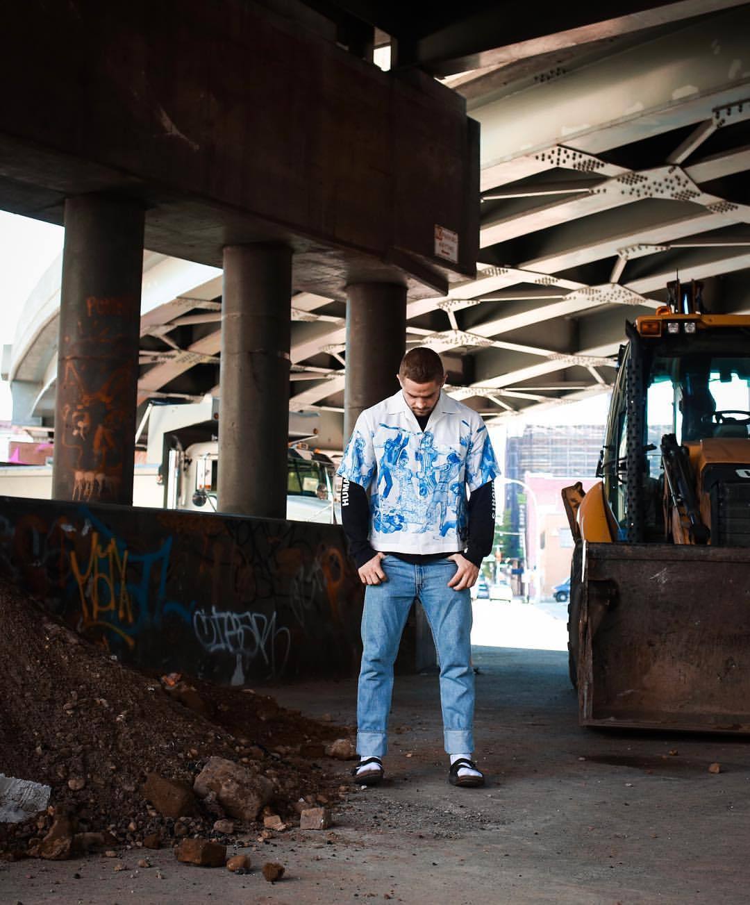 nanukjf:  Nothing belongs here. Soil on concrete, me on a construction site, socks