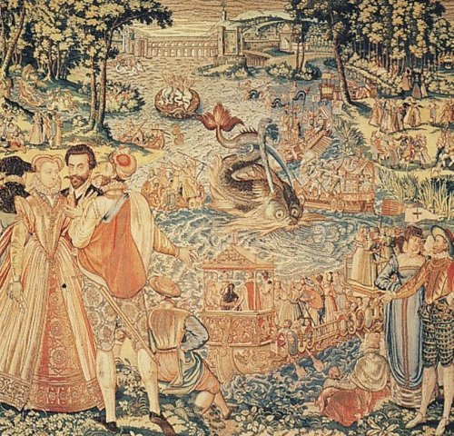 &ldquo;The Valois tapestries&rdquo; (showing court festivities and events at the Valois court held i