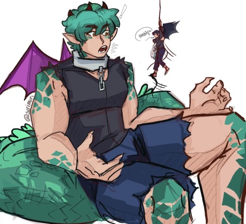 Did Some Doodles Of @dekameter Boi Kai~ I Had Fun Drawin This :>