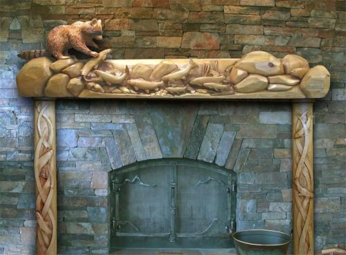 Fireplace Carving On Woodsworkingplan.com
