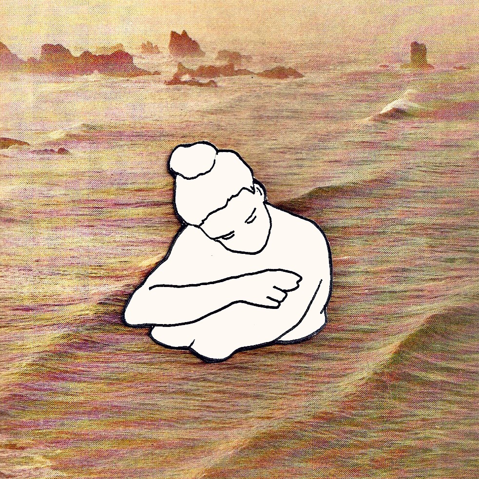 thisishangingrockcomics:  baths  (more scissor &amp; magazine therapy) 