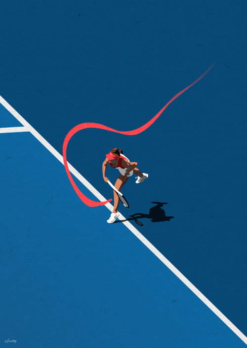 Tennis Girl (Rio 2016 Series)