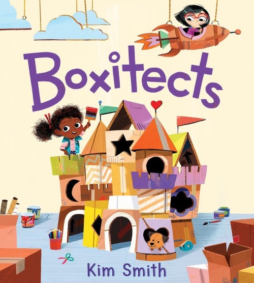 I am so excited to share the cover of my first authored and illustrated picture book, Boxitects! I’v