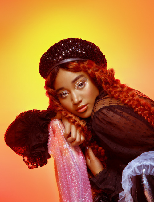 fashionarmies:   Amandla Stenberg for Wonderland adult photos