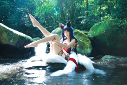 b3stof-cosplay:  Ahri(League of Legends)