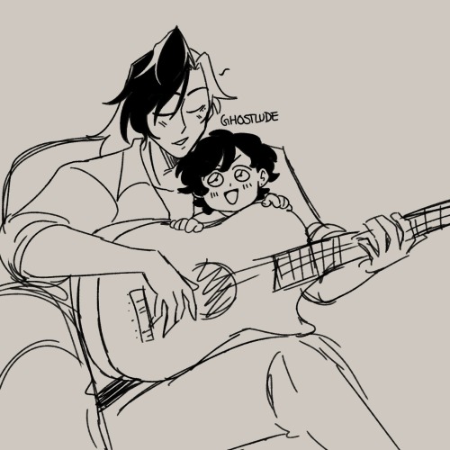 More Of Boothill And His Baby (feat My Oc Bc Im Crazy And Might Write Angst Of These Three Later Teehee)
