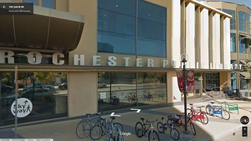 streetview-snapshots:Rochester Public Library, 2nd Street SE, Rochester