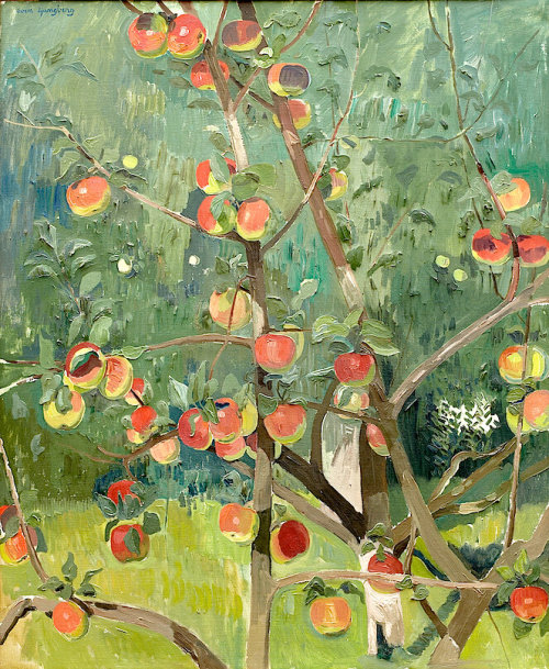 huariqueje: Apples    -     Sven Ljungberg  Swedish 1913-2010 Oil on c