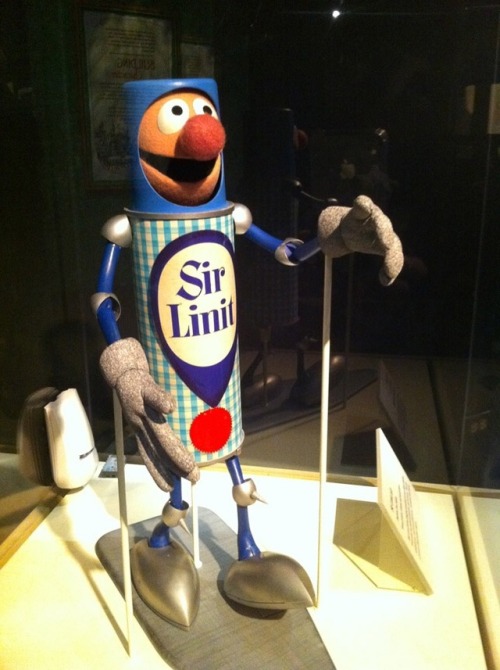 talesfromweirdland:Jim Henson’s Sir Linit, a character created for Linit Fabric Finish commercials i