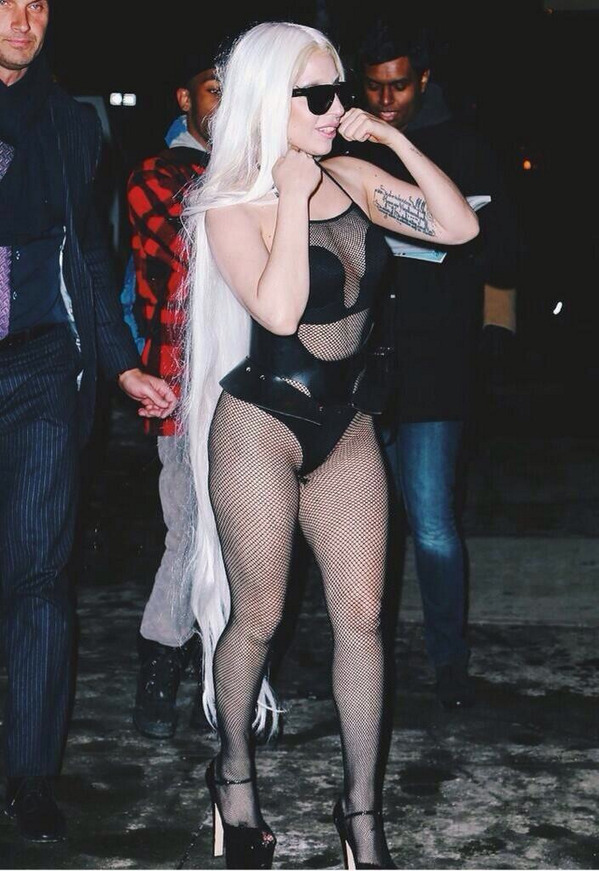 ladyxgaga:  Photos of Gaga in New York City tonight (2.17.14). 