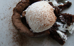 veganfeast:  Flourless Swiss Chocolate Molten