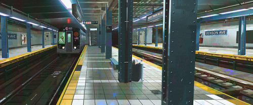 Some Of My VIS DEV Art Work For Spider-Man: Into The Spider-Verse