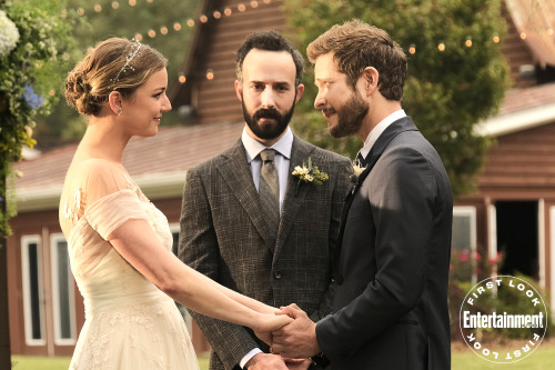theresidentnews:Photos from @entertainmentweekly‘s first look at #CoNic’s wedding.Articl