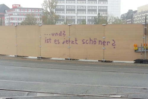 …und? Ist es jetzt schöner?