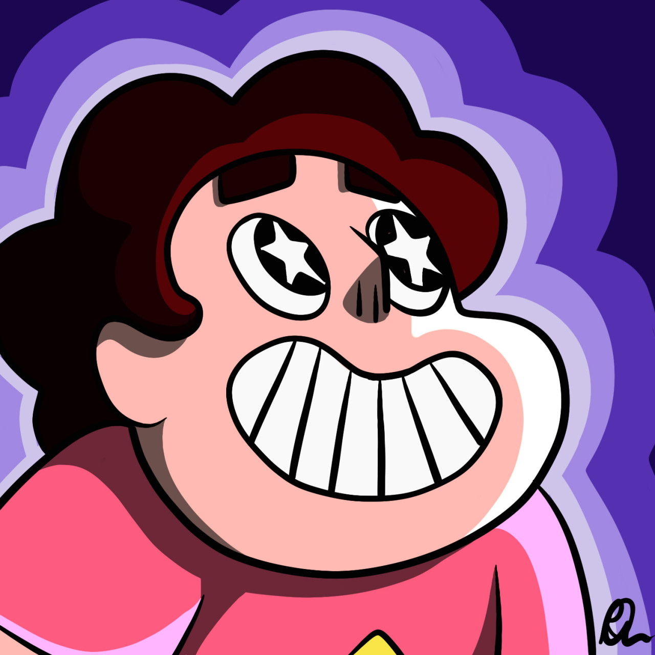 tristan-legend:  We are the Crystal Gems…Garnet, Amethyst, Pearl &amp; STEVEN!