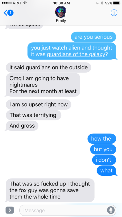 gokuma:  skunkandburningtires:  “My sister didn’t like Guardians Vol 2 for a totally valid reason…“ – smashcuts  Updated, with art by shabzxd    oh no 