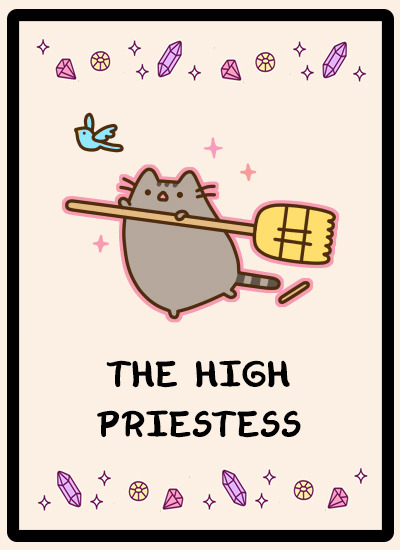 hungrymelissa:  i couldn’t sleep, so i made a Pusheen Tarot Deck. all art comes