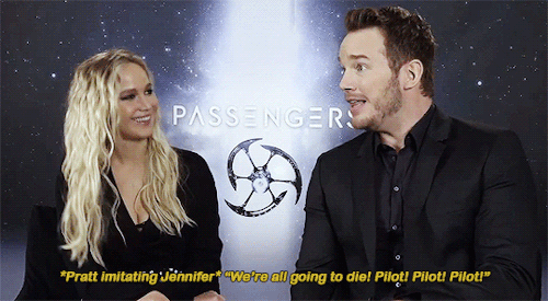 jenniferlawrenceupdated:When were you scared for your life? Probably last night on our airplane. Tha
