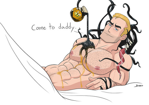 damodraws: “i’m sure you’ll want seconds” happy valentine’s day!