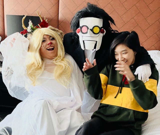 A bunch of our Deltarune photos, from Anime Boston 2023!