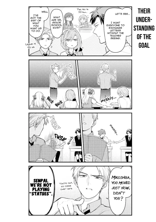 Gekkan Shoujo Nozaki-kun Chapter 132, Part 1 Part 2 here [x] © Cash Money Chiyo (@grolia, candlejack