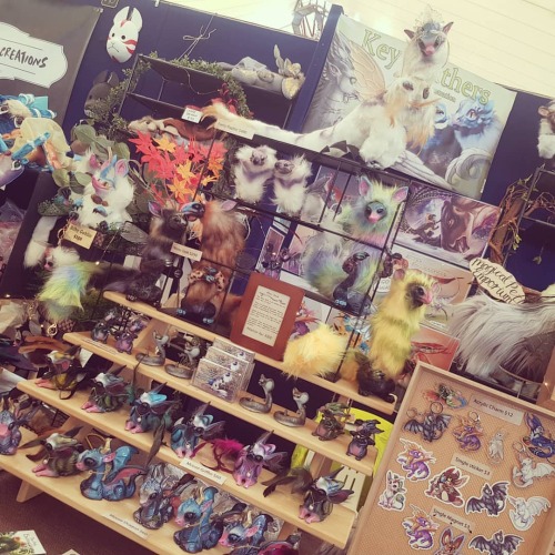 All set up and ready for Melbourne Supanova today! I am at table 233 in creative collectables! (The 