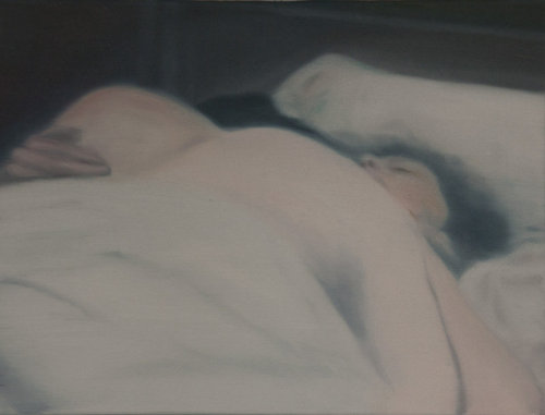 Mel Chan aka 陳靄媛 (Hong Konger, b. Hong Kong, based Netherlands) - Bed (No. 2), 2011  Paintings: Oil 