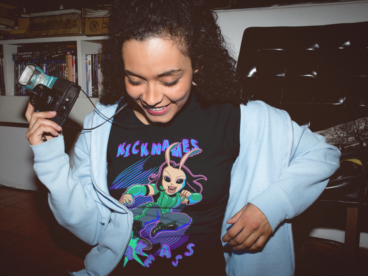 dsdfddsdfddf:  Artist: https://royugang.artstation.com/ Shirt Link: https://bigmood.com/collections/mood-shirts/products/kick-names-take-ass-cartoon-shirt