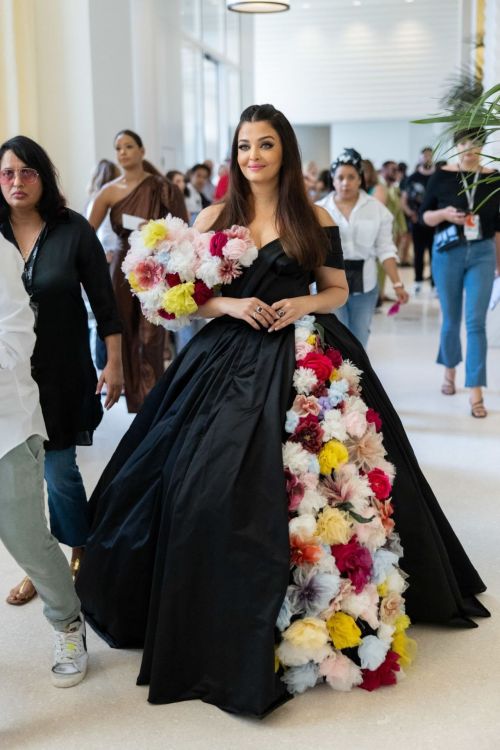 Aishwarya Rai attends the screening of “Top Gun: Maverick” during the 75th annual Cannes