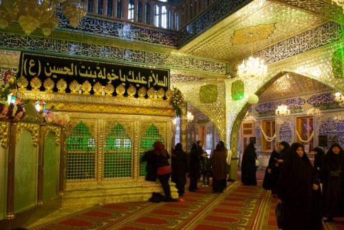 The shrine of Sayyida Khawla, the daughter of Imam Hussein and great granddaughter of Prophet Muhamm