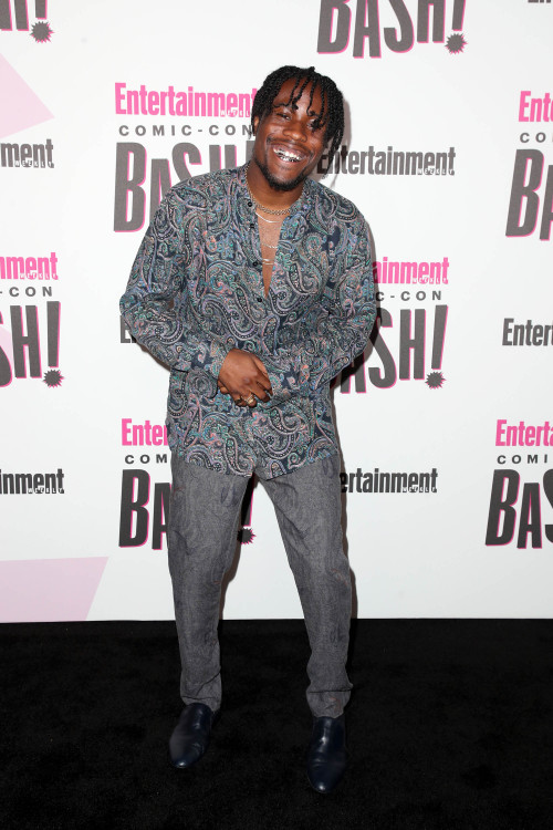 Shameik Moore attends Entertainment Weekly’s Comic-Con Bash held at FLOAT, Hard Rock Hotel San