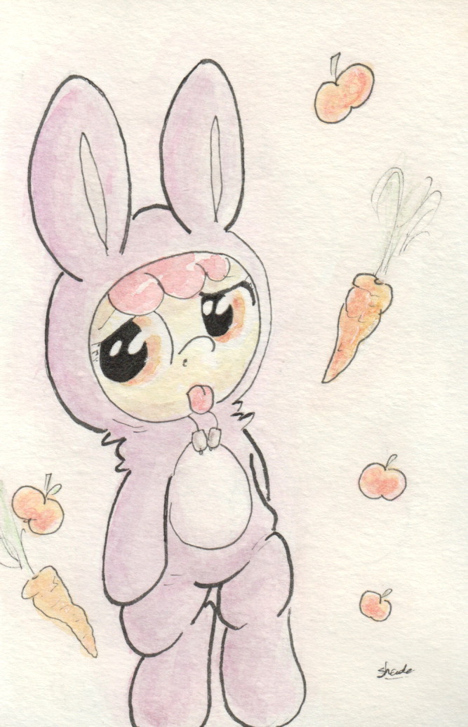 slightlyshade:  Apples ‘n carrots!  Hnnnng &lt;3