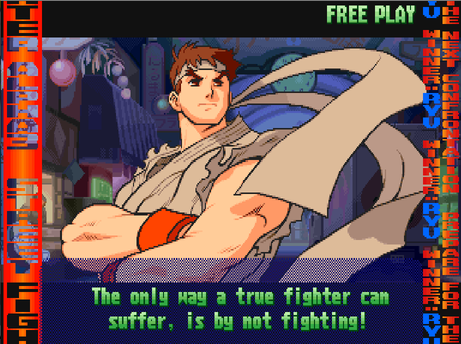 Bison2Winquote — - Cammy, Street Fighter Alpha 3 (Capcom)