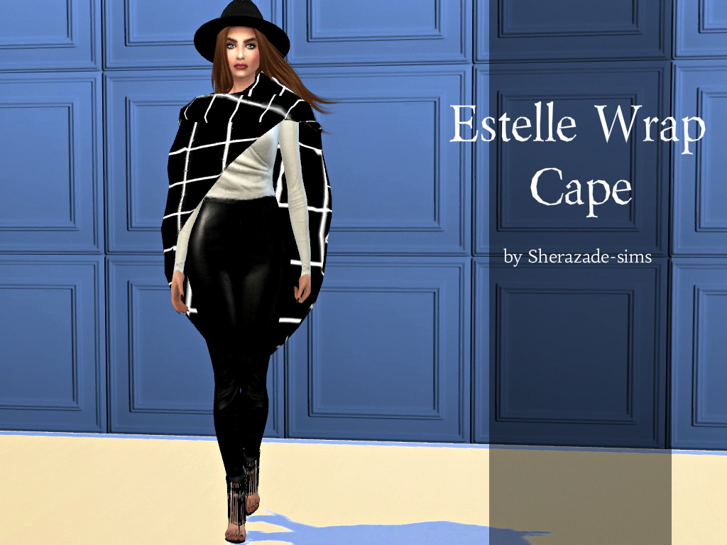 2t4 Estelle Wrap Cape• Comes in 11 swatches
• Find it under Necklaces
• Teen to Elder
Download
If you have any problems, please message me.
TOU:
• DO NOT reupload to other sites
• DO NOT claim as your own
• Feel free to recolor but DO NOT include the...