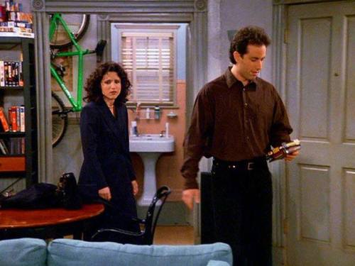 seinfeld:  “I had to take a sick day I’m so sick of these people.”