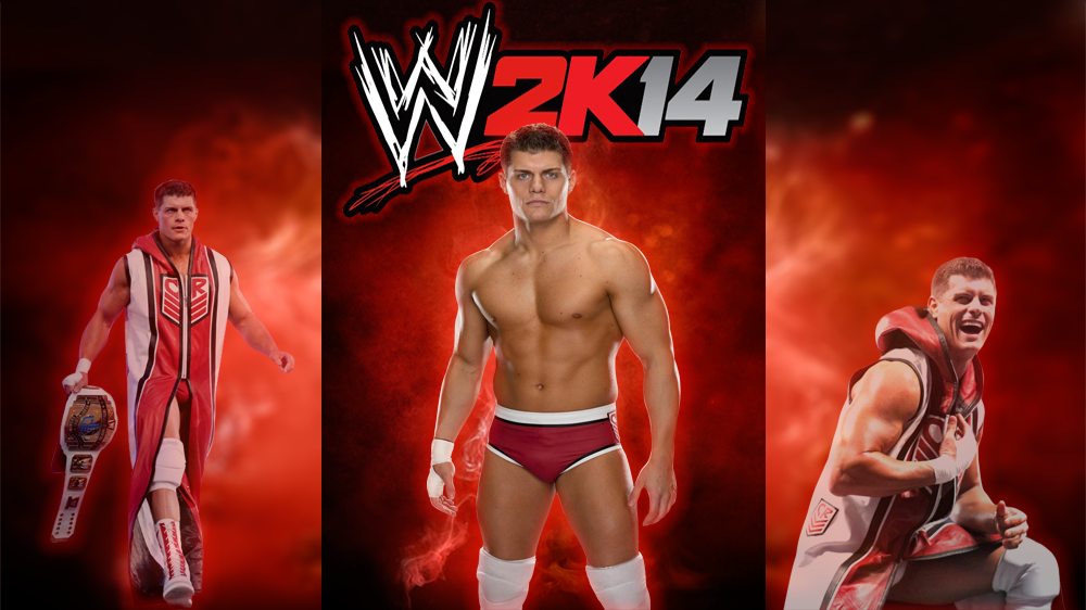 cody-jg-jeffhotness:  WWE 2K14 Cody Rhodes HD Desktop/PS3 Wallpaper &amp; iPod