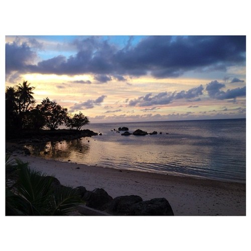 jmichaels94:Back home, March of 2013#guam#home#sunset#island#agat#tb#missit#beach#beautiful#goodnigh