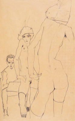 bazaari:  Egon Schiele “Self Portrait with