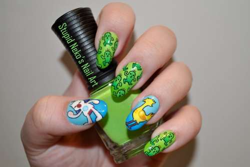 stupidnekonailart:I may or may not be a little bit obsessed with Final Fantasy XV….So I decided to d