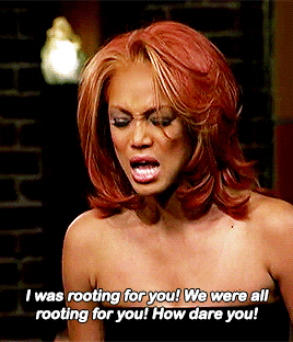 bob-belcher:  America’s Next Top Model, The Girl Who Pushes Tyra Over the Edge