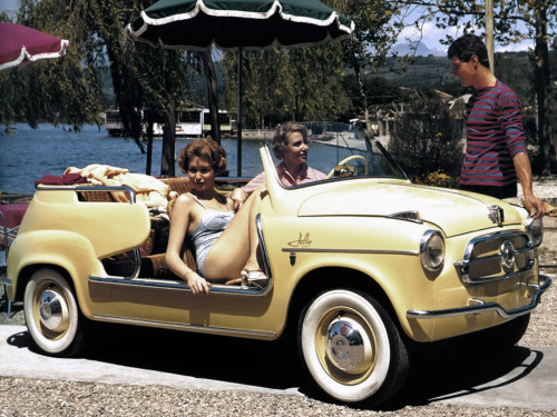 mesmomeugenero:  Fiat 600 Jolly 